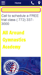 Mobile Screenshot of allaroundgymnasticsacademy.us